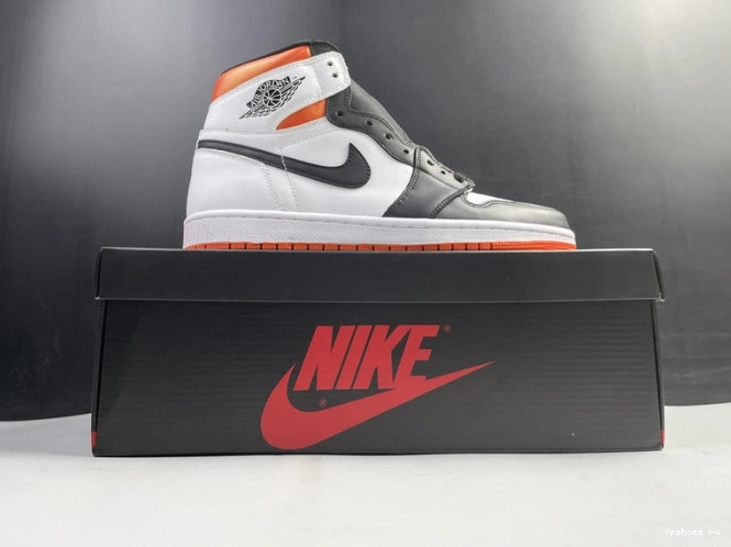 Air High Jordan Retro 555088-180 1 Orange Electro 0119